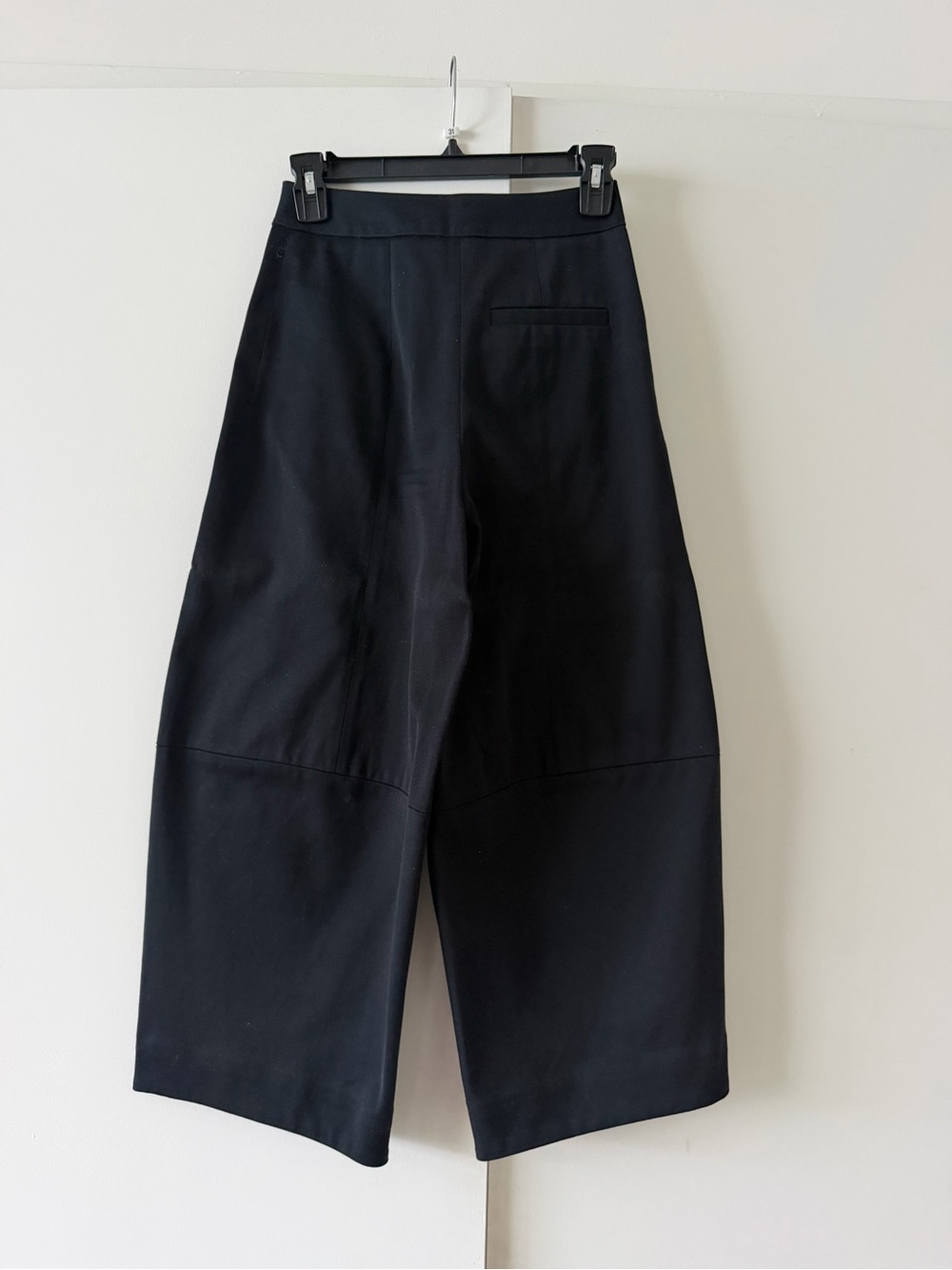 COS Black Wide-Leg Trousers culottes - Picture 2 of 4